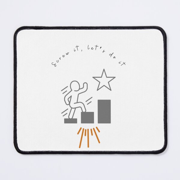 Item preview, Nice motivational quotes , Screw it, Let's do it designed and sold by adee1122.