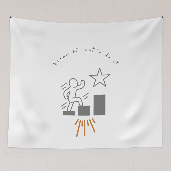 Item preview, Nice motivational quotes , Screw it, Let's do it designed and sold by adee1122.