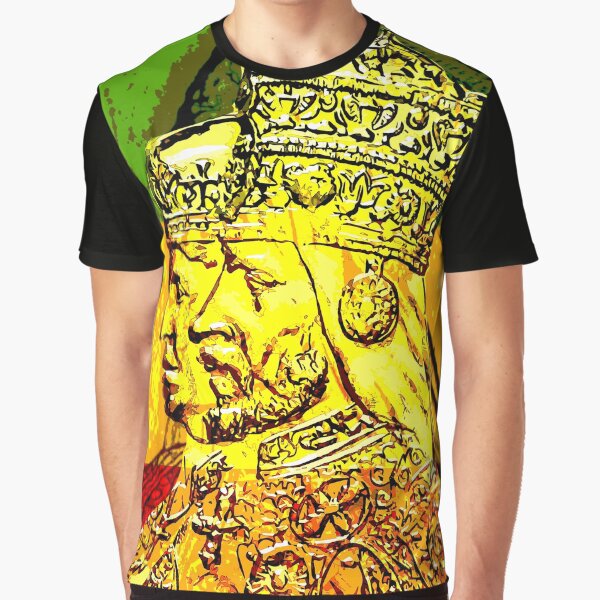 His Majesty Haile Selassie Empress Menen Graphic T-Shirt