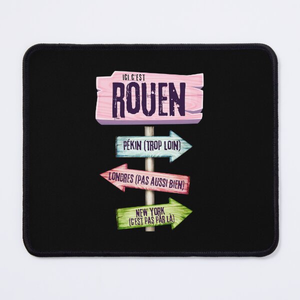 Item preview, Gift man proud to live in Rouen designed and sold by RomualdGR.