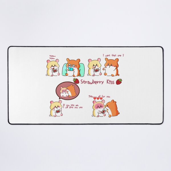 Item preview, Hamster | Hamster Lover - Strawberry Kiss v1 designed and sold by FennyWijayaMomo.