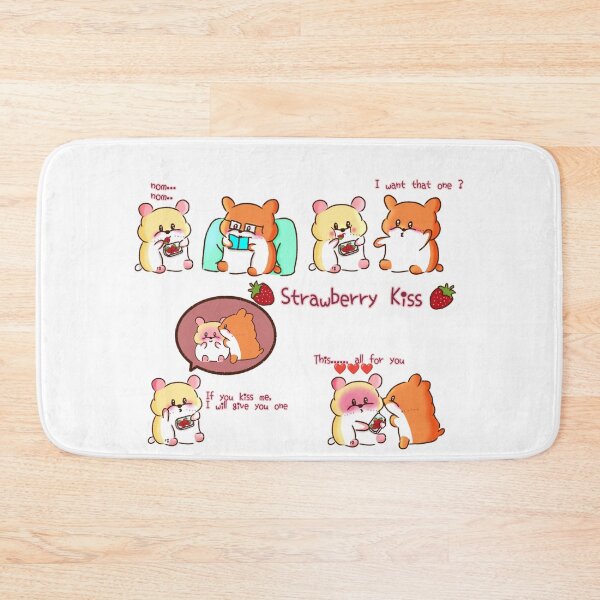 Item preview, Hamster | Hamster Lover - Strawberry Kiss v1 designed and sold by FennyWijayaMomo.