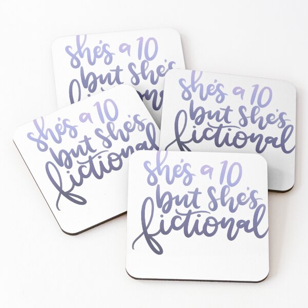 Item preview, She's a 10 But She's Fictional designed and sold by joyfulreader03.