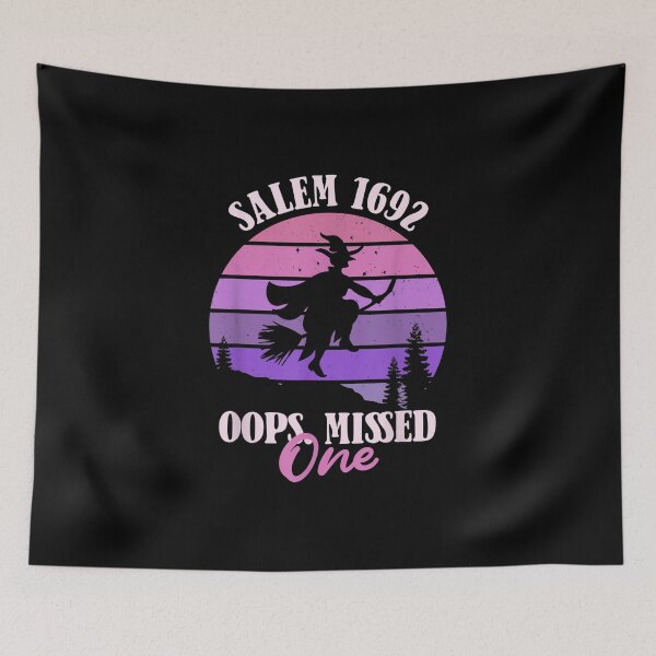Item preview, Womens Salem 1692 Oops You Missed One Witch Funny Halloween designed and sold by Kentkroon.