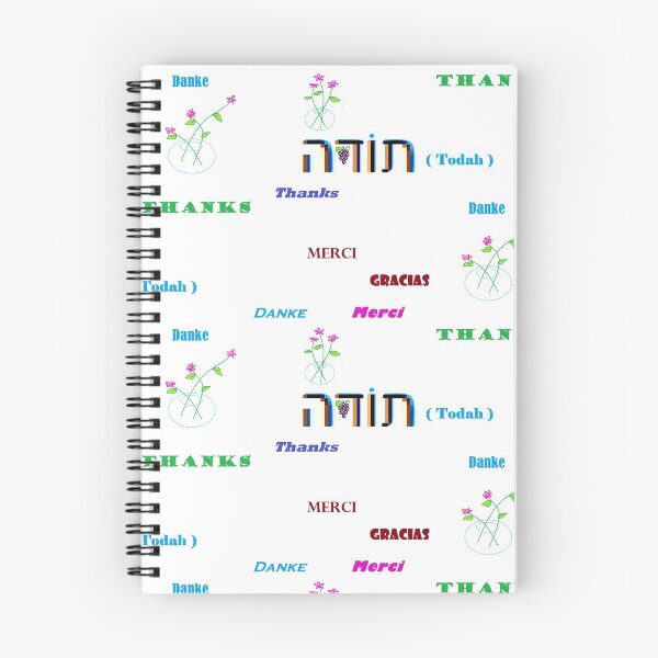 Item preview, Thanks, Merci, Danke, Gracias, Todah Art designed and sold by judy snyder.