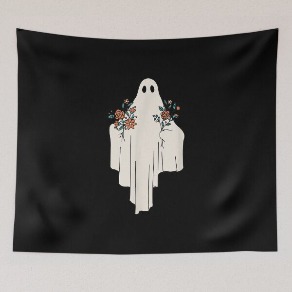 Item preview, Ghost with Flowers designed and sold by Gormgunnarsson.