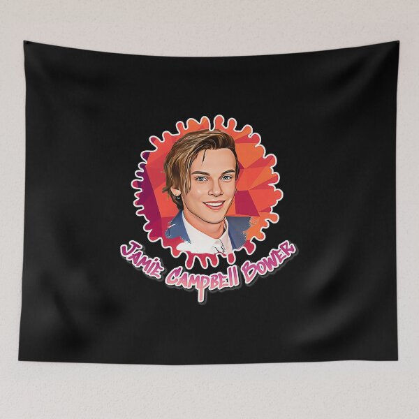 Item preview, Funny Gifts Handsome Jamie Male Campbell Actor Bowe Retro Wave designed and sold by ChedvaMargolis.