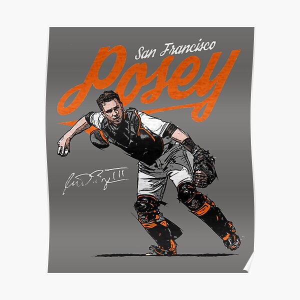 Buster Posey Poster for Sale by Draws Sports