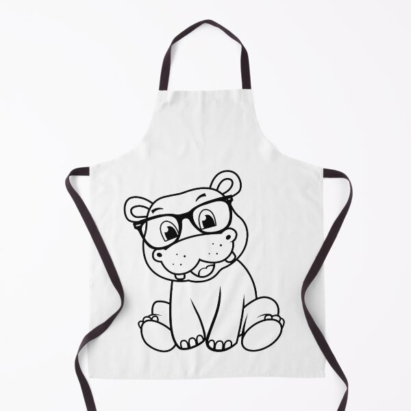 Item preview, Hip Hip Hipster Hippo designed and sold by KGoPrintables.