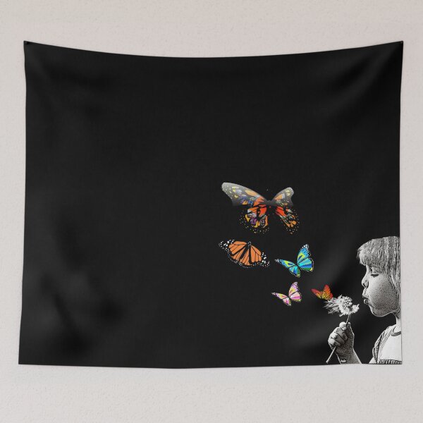 Item preview, Dandelion Butterflies | Streetart Style Design designed and sold by iNukeDesign.