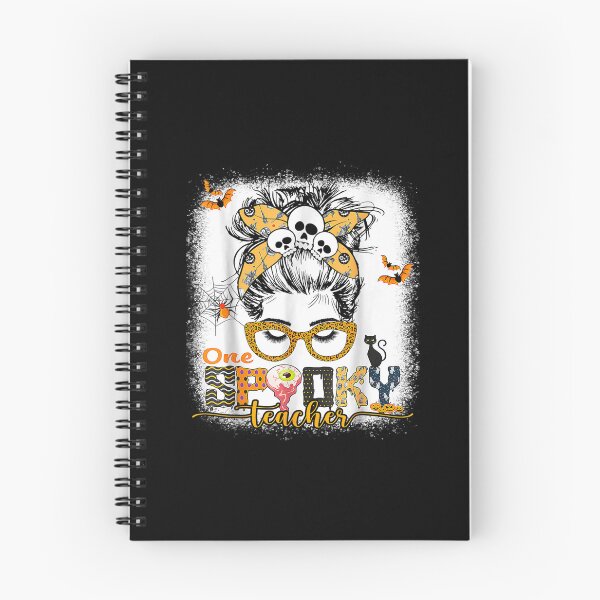 Item preview, Bleached One Spooky Teacher Truco o enseñanza de Halloween designed and sold by Gormgunnarsson.