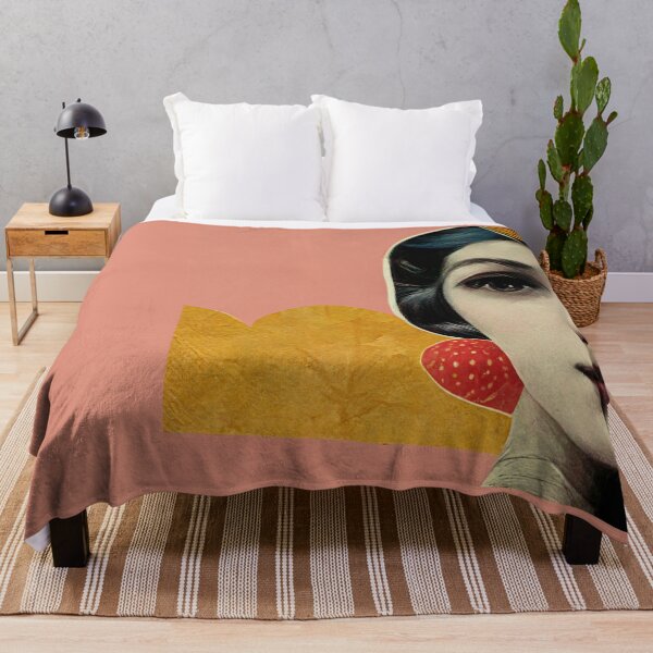 Item preview, Woman with red lips looking straight ahead designed and sold by yayor.