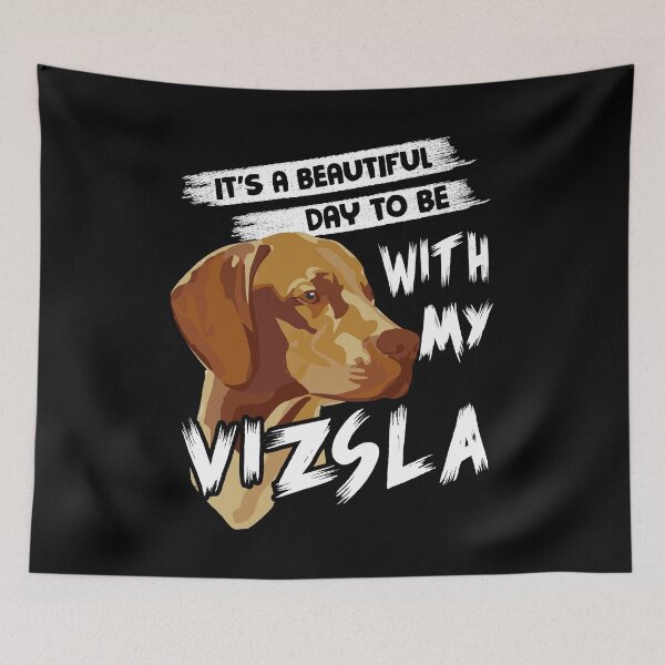 Item preview, Beautiful Day With Vizsla designed and sold by UnknownArtistt.
