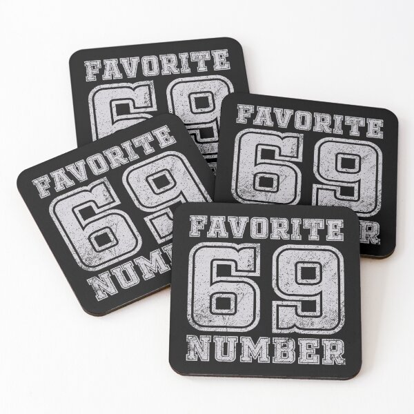 Item preview, Favorite Number 69 designed and sold by Whimsical  Thinker.