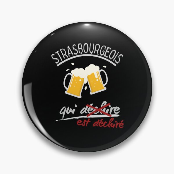 Item preview, Strasbourg beer lover men's gift designed and sold by RomualdGR.