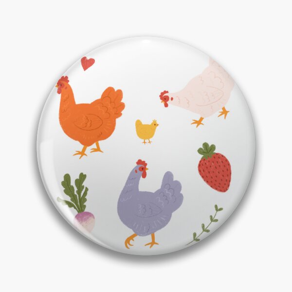 Item preview, Garden Chickens Multi Sticker Pack designed and sold by eleary.