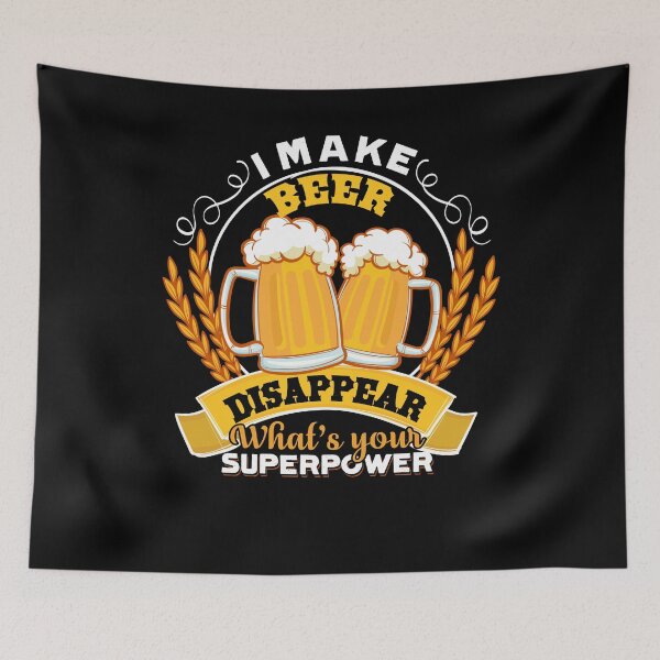 Item preview, Beer Brewing - I Make Beer Disappear designed and sold by UnknownArtistt.