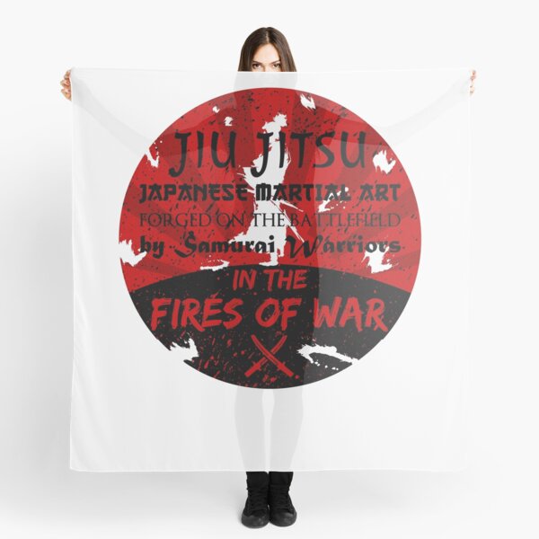 Jiu-Jitsu Fires of War Scarf