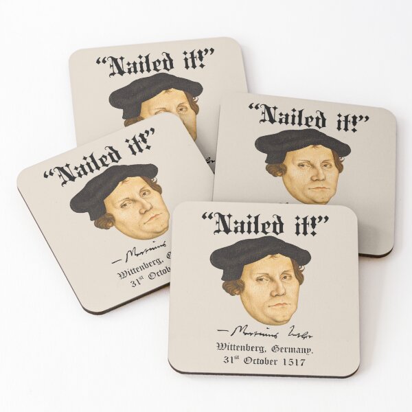 Item preview, “Nailed it!” -Martin Luther  designed and sold by DotorEaon.