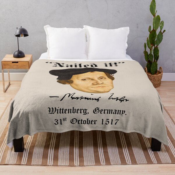Item preview, “Nailed it!” -Martin Luther  designed and sold by DotorEaon.