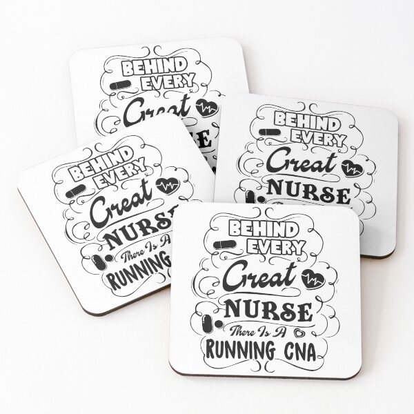 Item preview, Behind Every Great Nurse There Is A Running CNA designed and sold by UnknownArtistt.