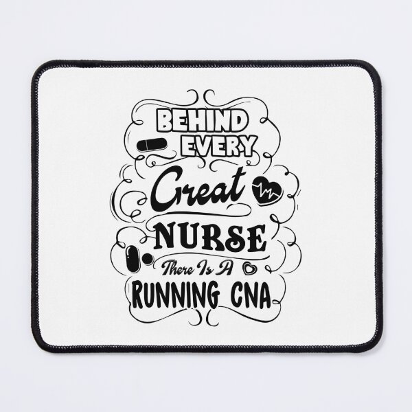 Item preview, Behind Every Great Nurse There Is A Running CNA designed and sold by UnknownArtistt.