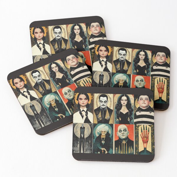 Item preview, Art Deco Addams family  designed and sold by TheHippieViking.