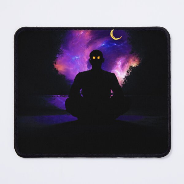 Item preview, Meditating creature in the cosmos designed and sold by housewithout.