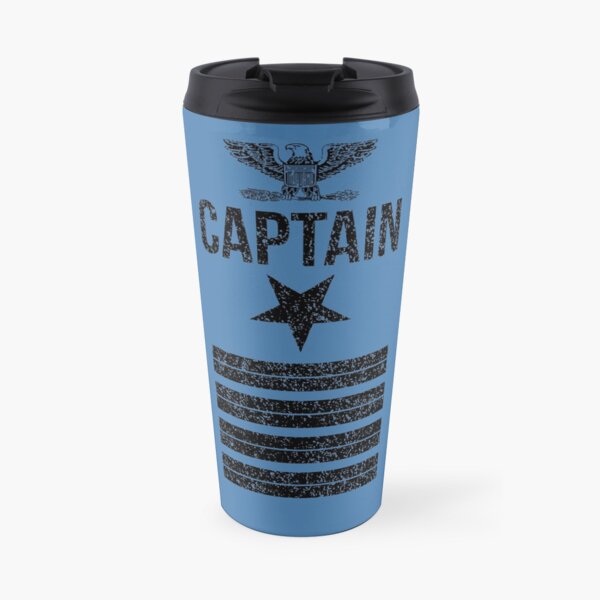 Navy Captain Travel Mug