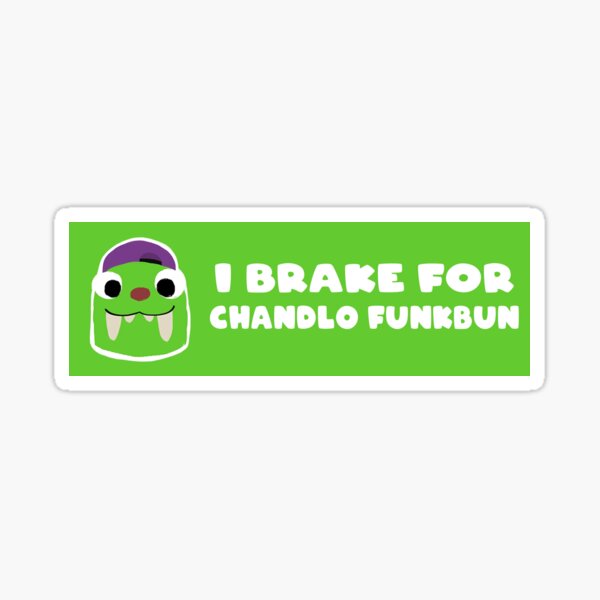 Item preview, Bugsnax - Chandlo Funkbun Bumper Sticker designed and sold by SNAPPJAWZ.