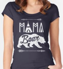 Mama Bear T-shirt Women's Fitted Scoop T-Shirt