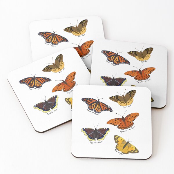 Item preview, Orange and Brown Butterflies designed and sold by MoreThanADrop.