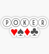 Poker Sticker