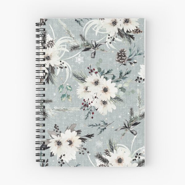 Item preview, December Winter Floral designed and sold by SugarPineDesign.