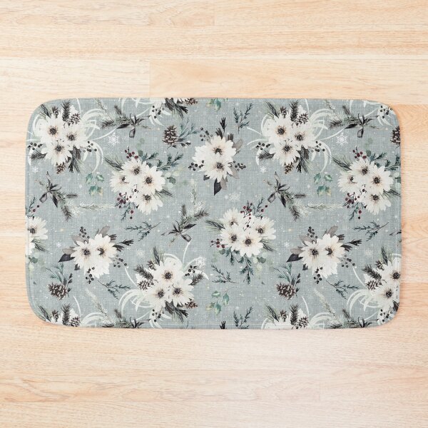 Item preview, December Winter Floral designed and sold by SugarPineDesign.