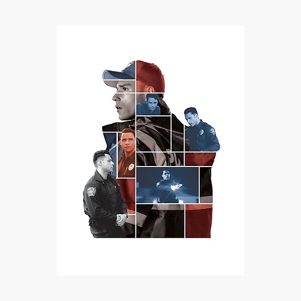 Item preview, Carlos Reyes Tile Collage designed and sold by katmxc.