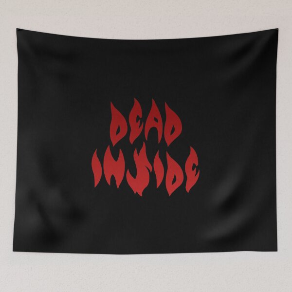 Item preview, DEAD INSIDE Red Fiery designed and sold by everything4eva.