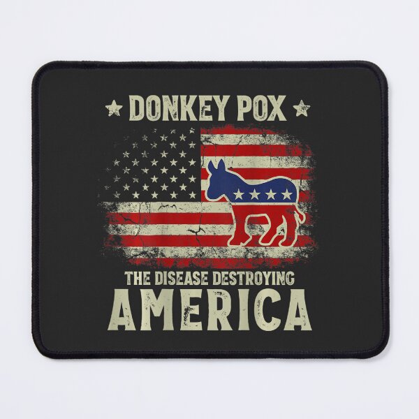 Item preview, Hot Funny Biden Donkey Pox The Disease Destroying America Back designed and sold by MarkusArt345.