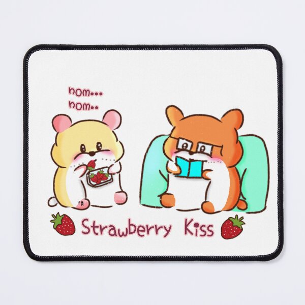 Item preview, Hamster | Hamster Lover - Strawberry Kiss v2 designed and sold by FennyWijayaMomo.