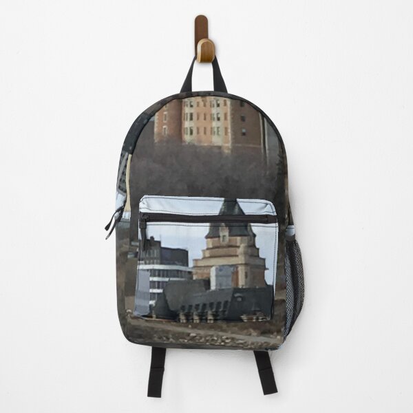Item preview, The Bessborough Hotel from the Bridge Saskatoon Saskatchewan a Small City in Canada designed and sold by Zandria Kajewski.