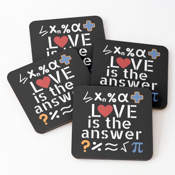 Item preview, Love is the answer designed and sold by EvergreenWhimsy.