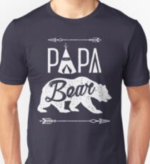 Papa Bear T-shirt Unisex T-Shirt