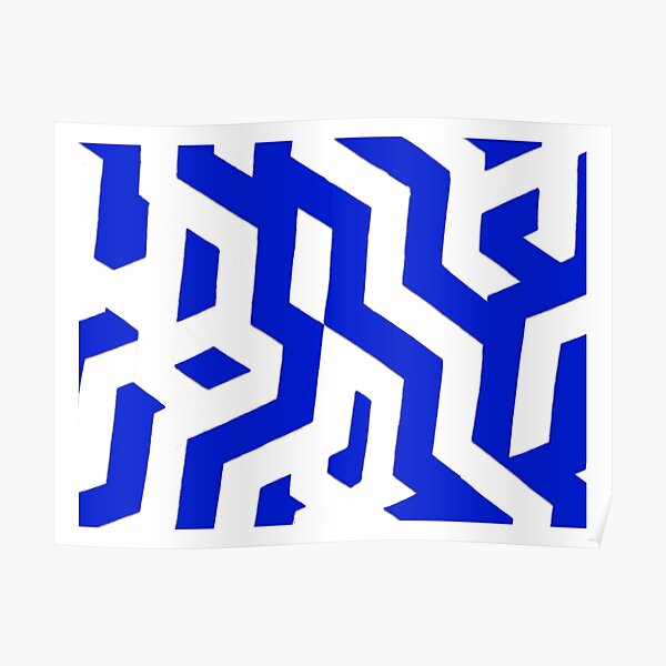 ZigZag Indigo 2 Poster