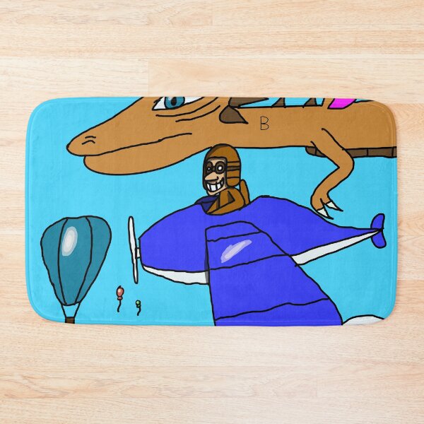 Item preview, The Dragon And The Pilot designed and sold by ToonDoode.