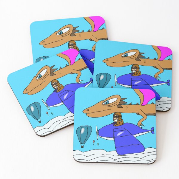 Item preview, The Dragon And The Pilot designed and sold by ToonDoode.