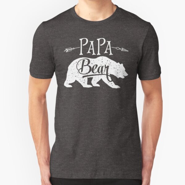 Papa Bear T-shirt Slim Fit T-Shirt