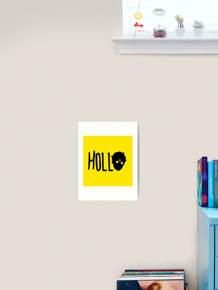 Hollo Logo Print Art Print By Hollo Co Redbubble