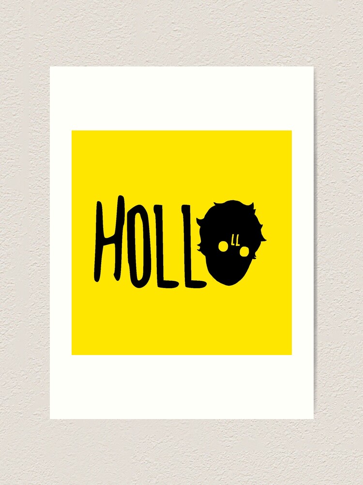 Hollo Logo Print Art Print By Hollo Co Redbubble