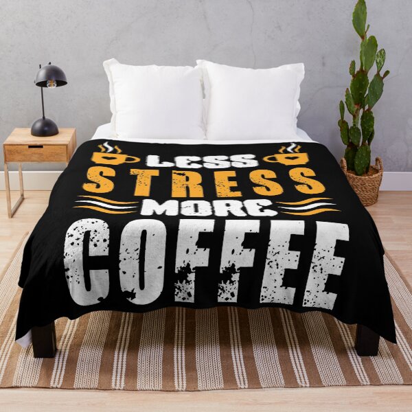 Item preview, Less Stress More Coffee designed and sold by fadimblackli.