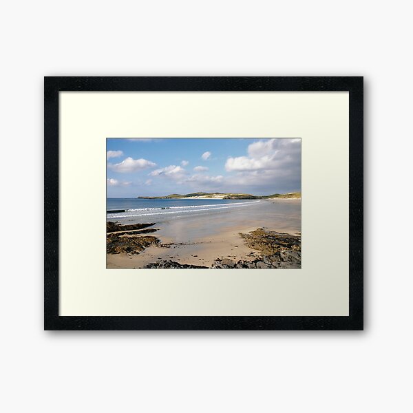 Balnakeil Bay, Near Durness, Sutherland, Scottish Highlands, Scotland Framed Art Print